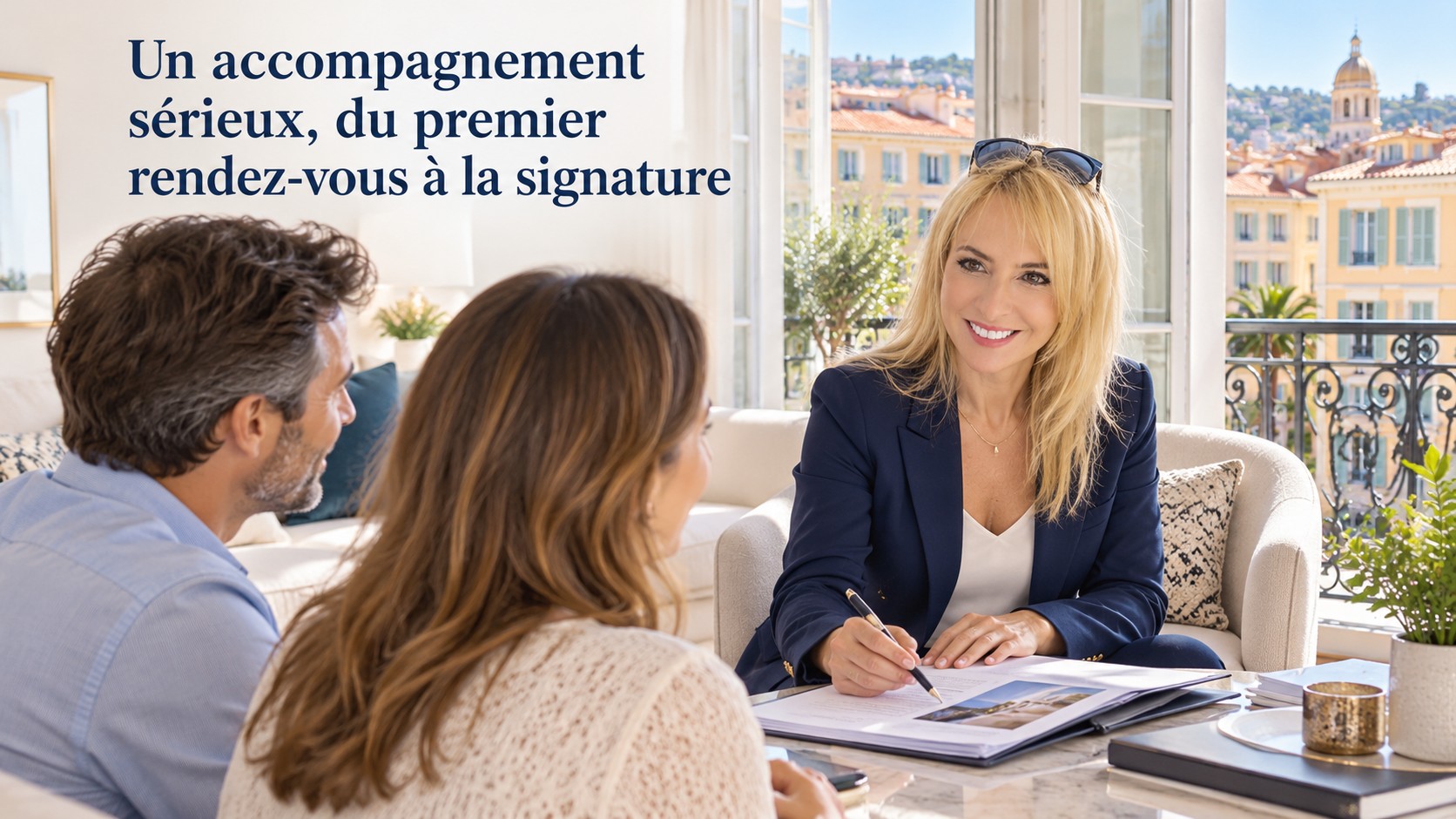 Confier son bien à une mandataire à Nice : un accompagnement sérieux, du premier rendez-vous à la signature